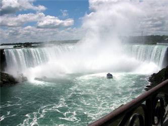 The Canadian Falls at Niagara Falls (Photo by Alisa Castle)